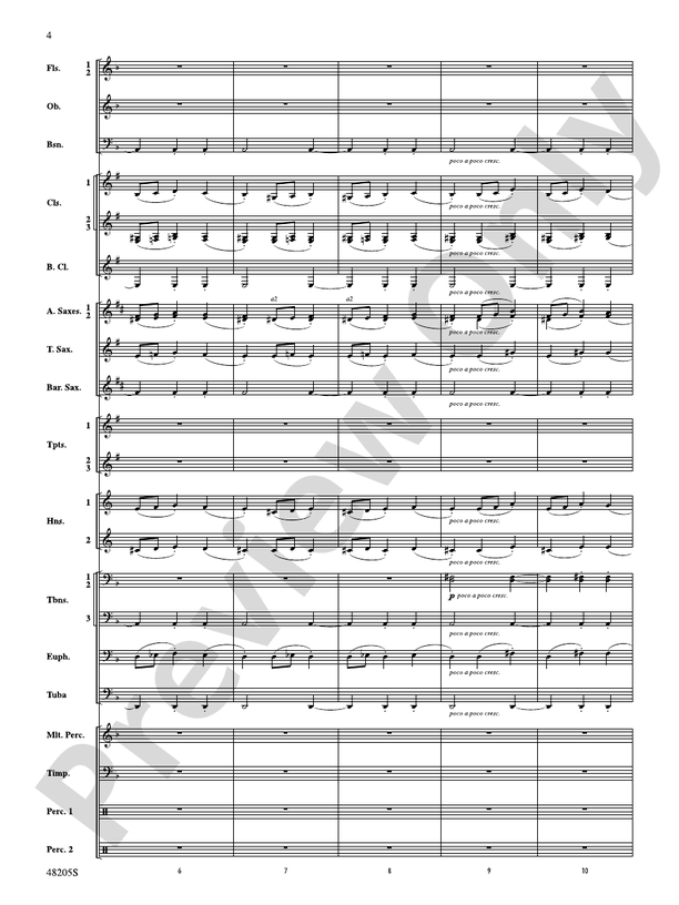 Malague√±a - Concert Band Conductor Score & Parts (Digital Download)