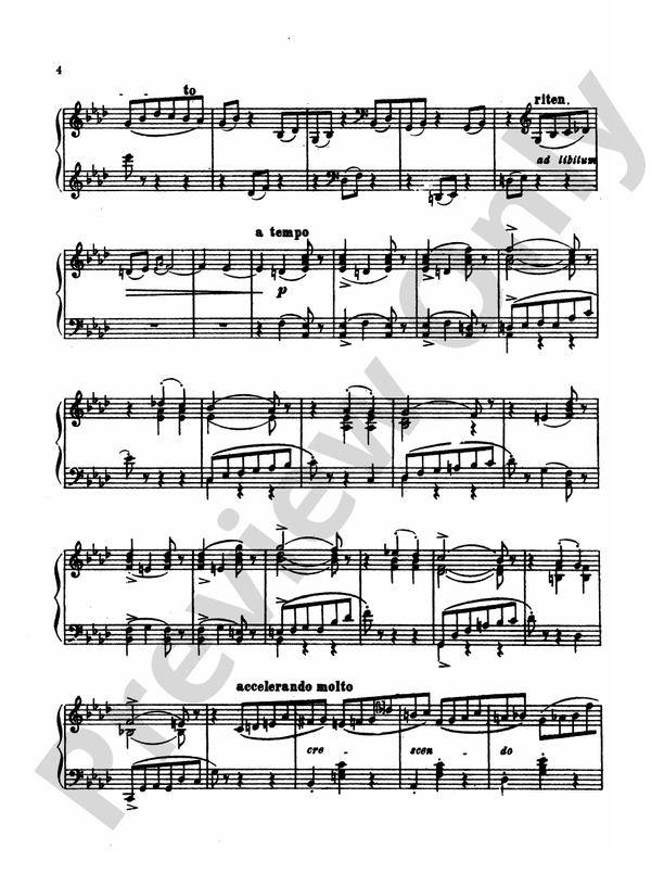 Tchaikovsky - Collection II (6 Piano Pieces) - Piano Solo (Digital Download)