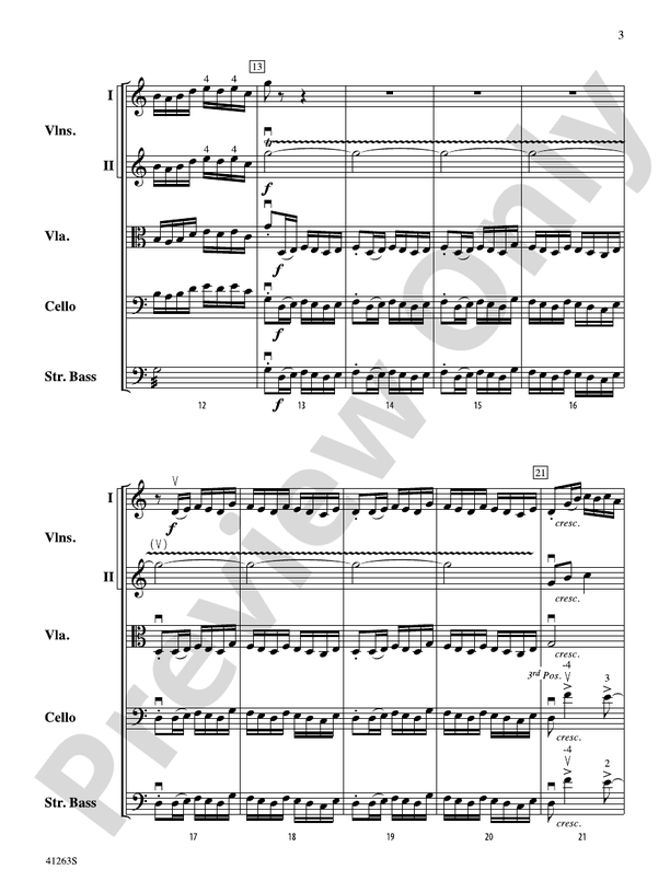 Dance of the Tumblers (from the Opera Snow Maiden) – String Orchestra Conductor Score & Parts (Digital Download)