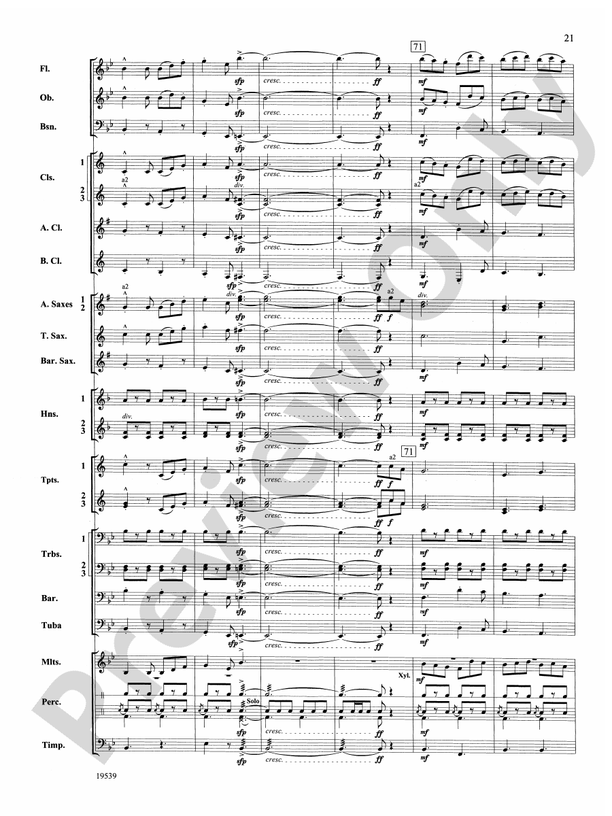 Two Irish Sketches - Concert Band Conductor Score & Parts (Digital Download)