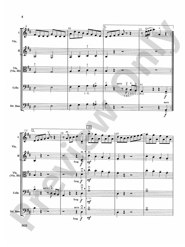 Serendipity Suite – String Orchestra Conductor Score & Parts (Digital Download)