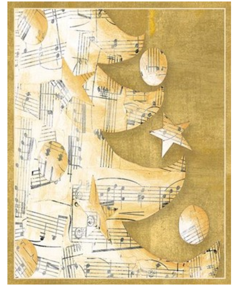 Greeting Cards Music Tree Box of 16