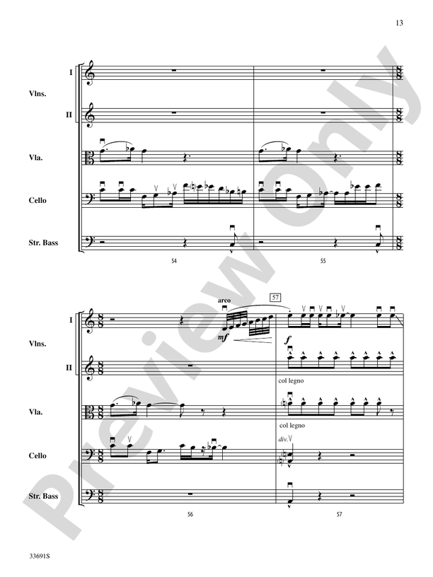 Paranoid Android (from OK Computer) - String Orchestra Conductor Score & Parts (Digital Download)