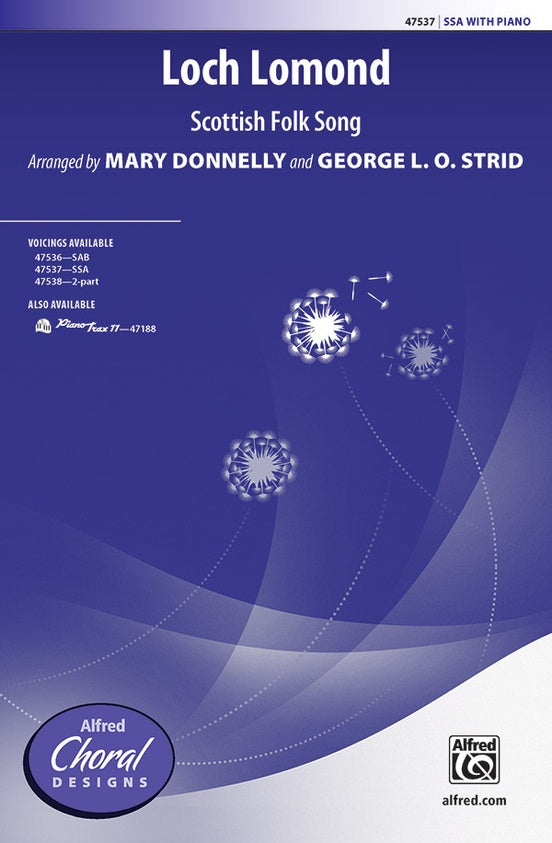 Loch Lomond – SSA Choral Octavo (Digital Download)