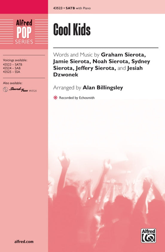 Cool Kids – SATB Choral Octavo (Digital Download)