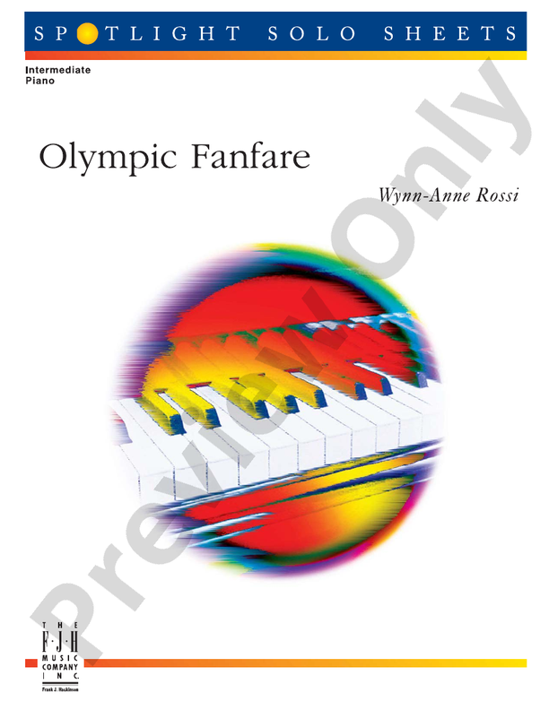 Olympic Fanfare - Piano (Digital Download)