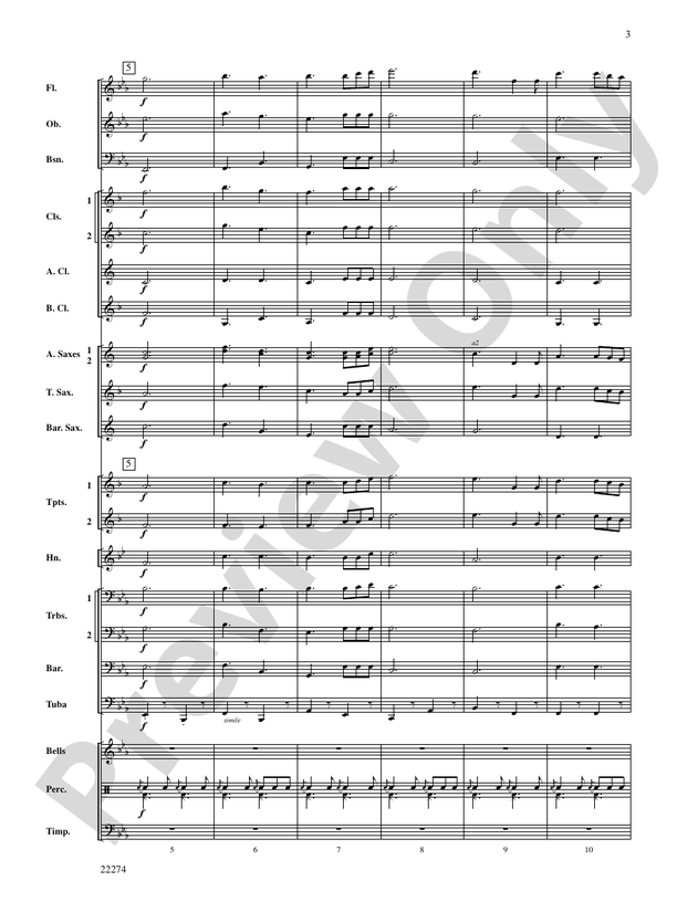 Sportsmarch - Concert Band Conductor Score & Parts (Digital Download)