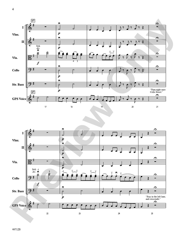 GPS - String Orchestra Conductor Score & Parts (Digital Download)