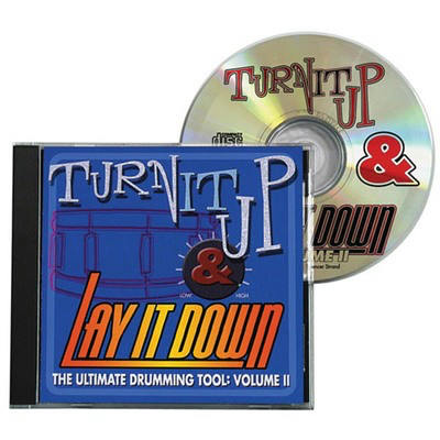 Turn It Up & Lay It Down, Vol. 2 - Play-Along CD for Drummers - Drums Drum Fun CD-ROM