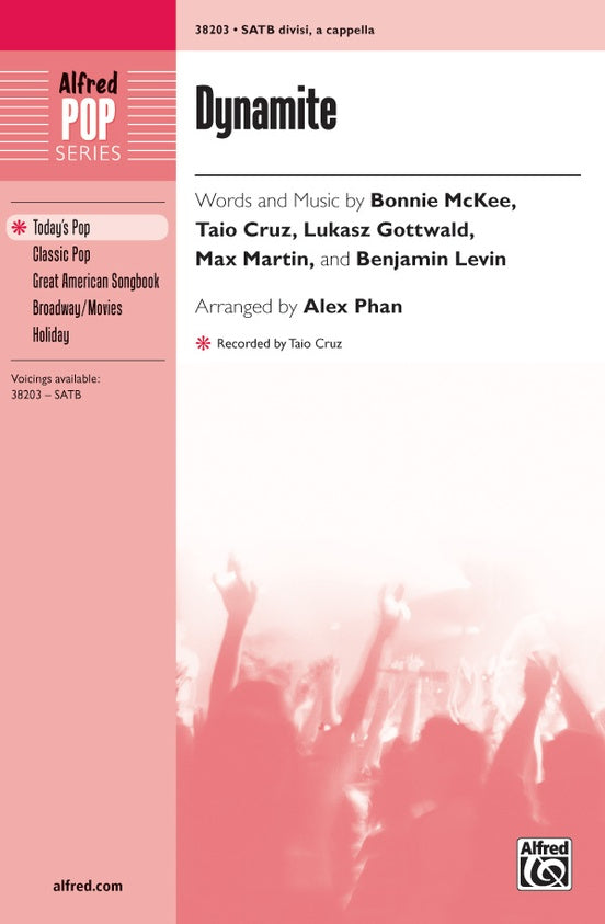 Dynamite – SATB divisi, a cappella Choral Octavo (Digital Download)