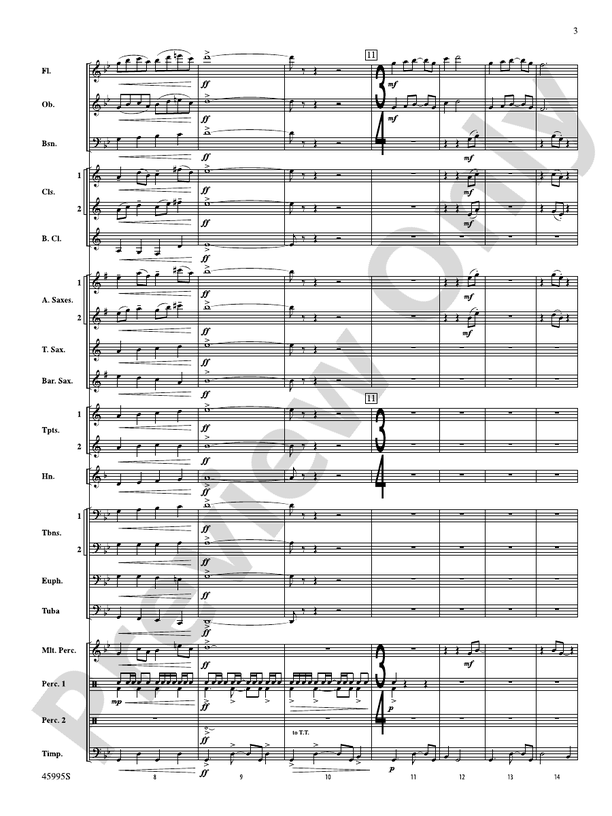 Kaboom! - Concert Band Conductor Score & Parts (Digital Download)