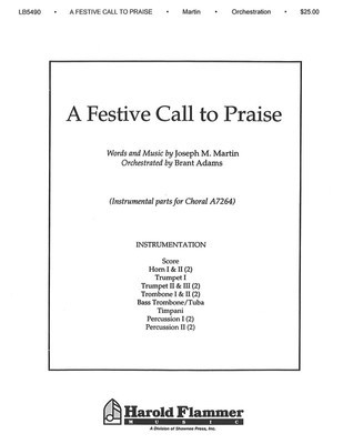 A Festive Call to Praise - Brant Adams|Joseph M. Martin - Shawnee Press Instrumental Parts