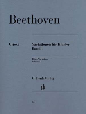 Variations for Piano, Volume II - Ludwig van Beethoven - Piano G. Henle Verlag Piano Solo
