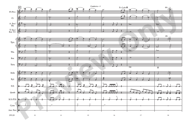 La Serpiente (The Snake) – Marching Band Conductor Score & Parts (Digital Download)