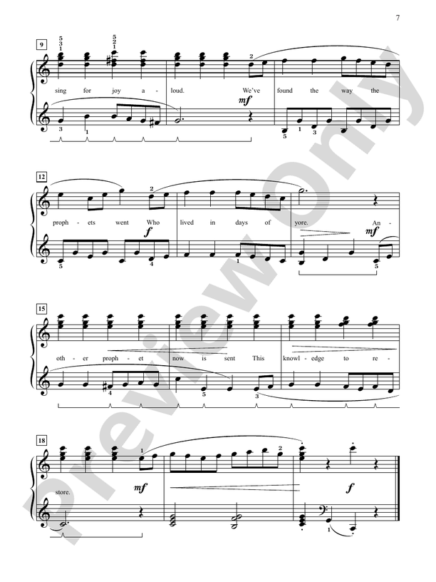 Play Mormon Hymns, Book 3: 16 Piano Arrangements of Traditional Hymns - Piano (Digital Download)