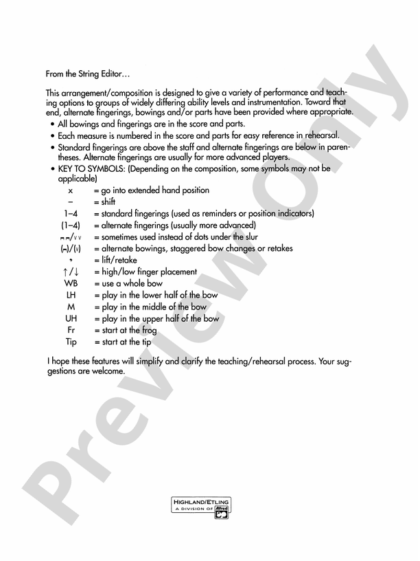 Crystal City March – String Orchestra Conductor Score & Parts (Digital Download)