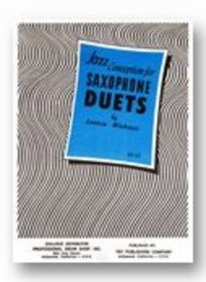 Jazz Conception for Saxophone Duets - Lennie Niehaus - Saxophone Try Publishing Company /CD