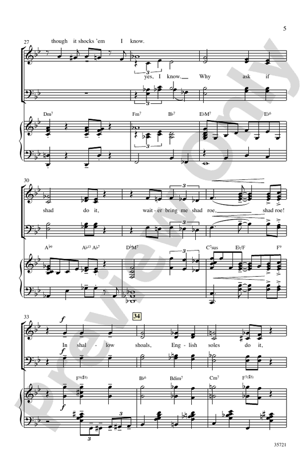 Let's Fall in Love – SATB Choral Octavo (Digital Download)