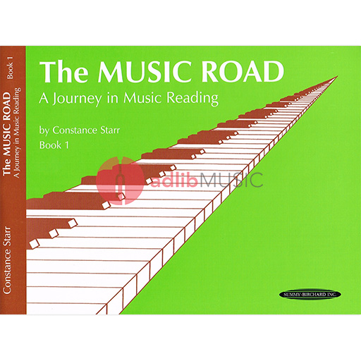 Music Road: A Journey in Music Reading Book 1 - Easy Piano by Starr Summy Birchard 0610