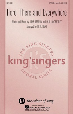 Here, There And Everywhere - John Lennon|Paul McCartney - SATBBB Paul Hart Hal Leonard Choral Score Octavo