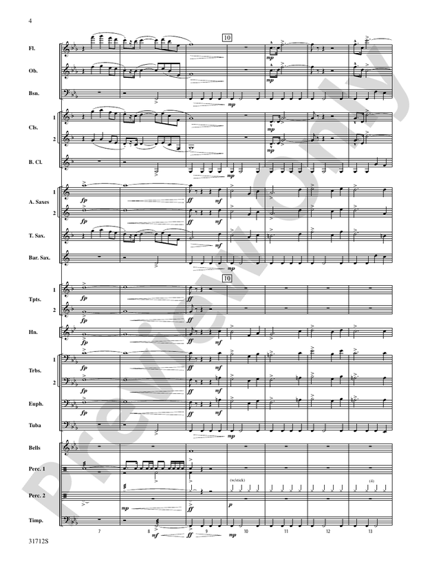 The Swords of Stavanger - Concert Band Conductor Score & Parts (Digital Download)