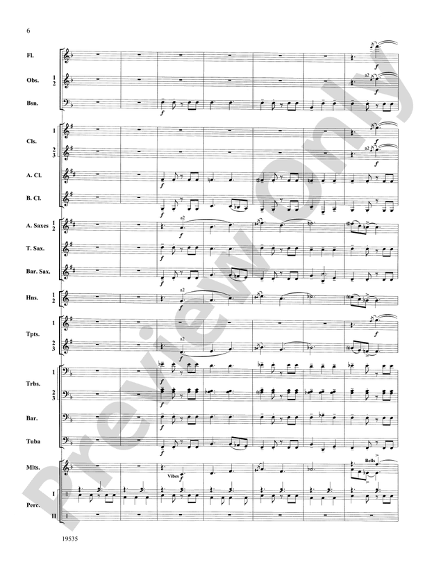 Fantasy on an African-American Spiritual - Concert Band Conductor Score & Parts (Digital Download)