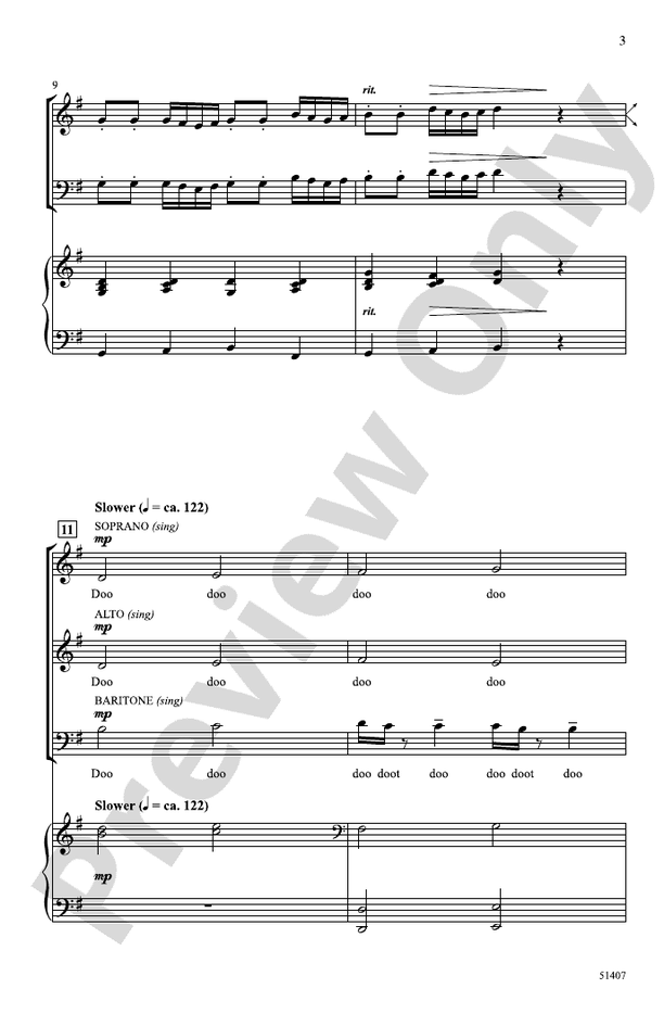 Eine Kleine Kazoo Musik - SAB Choral Octavo (Digital Download)