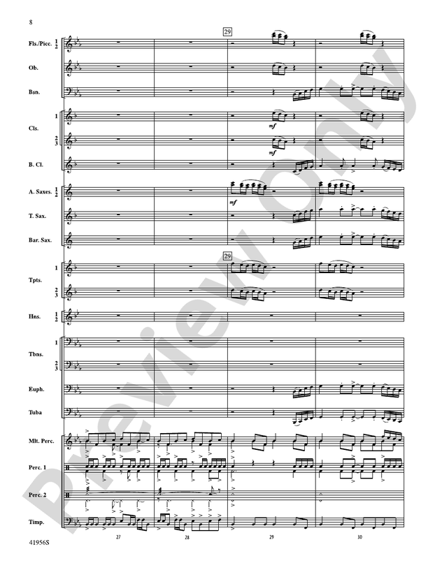 Momentum - Concert Band Conductor Score & Parts (Digital Download)