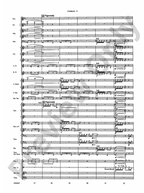 The Symphonic Gershwin - Concert Band Conductor Score & Parts (Digital Download)