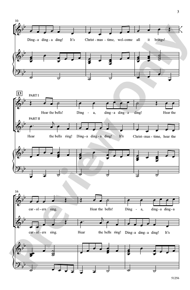 Hear the Bells Ring! - 2 Part Treble Choral Octavo (Digital Download)