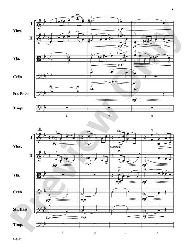 Enigma Variations - String Orchestra Conductor Score & Parts (Digital Download)
