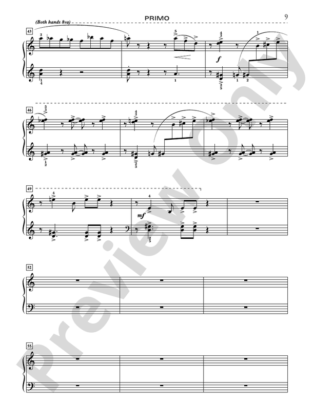 Bumble Boogie - 2 Pianos, 8 Hands (Digital Download)