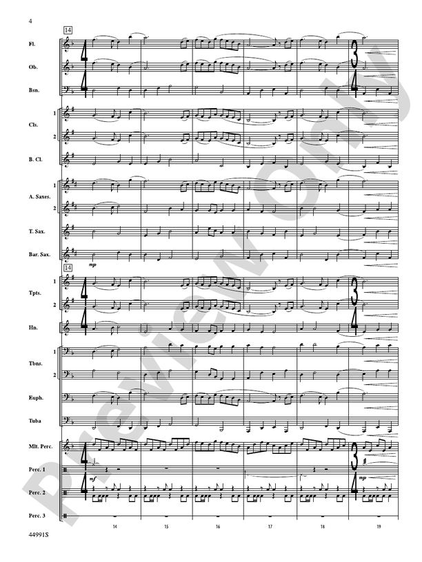Amazonia - Concert Band Conductor Score & Parts (Digital Download)