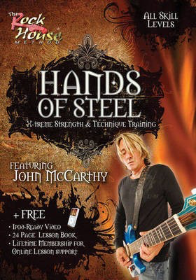John McCarthy - Hands of Steel - X-Treme Strength Training - Guitar John McCarthy Rock House Guitar Solo DVD