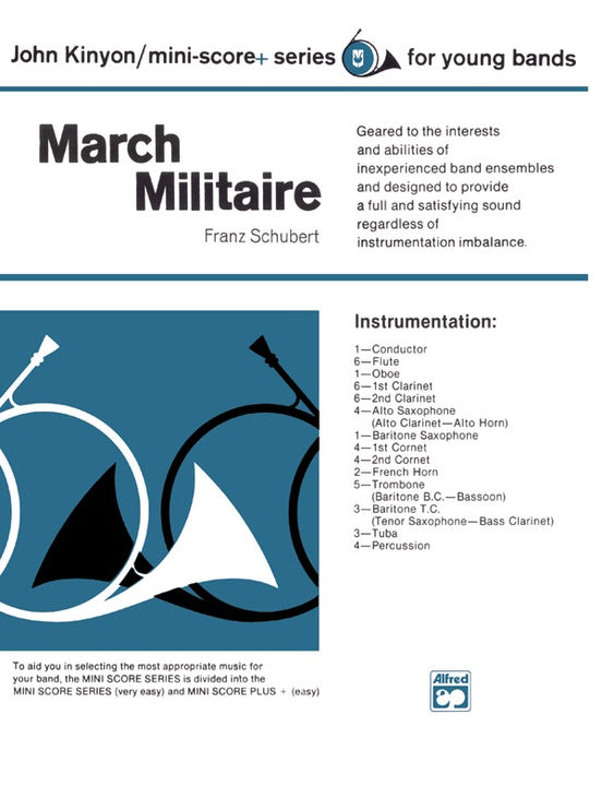 March Militaire - Concert Band Conductor Score & Parts (Digital Download)