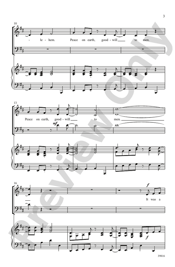 A Joyful Night - SSATB Choral Octavo (Digital Download)