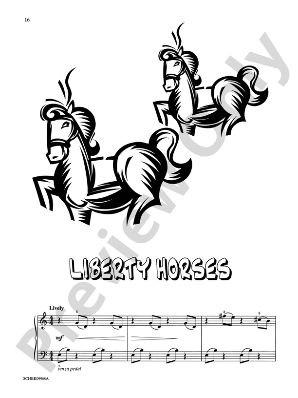 Liberty Horses - Piano Solo (Digital Download)