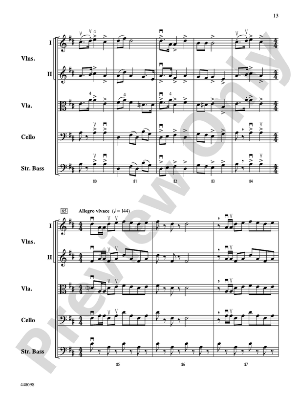 Overtures! - String Orchestra Conductor Score & Parts (Digital Download)