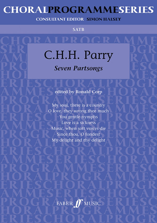 SEVEN PARTSONGS (SATB) - Faber 0571513808