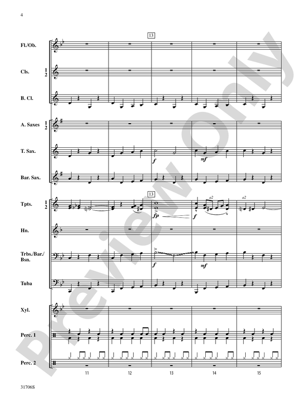Jazz Band Jubilee - Concert Band Conductor Score & Parts (Digital Download)