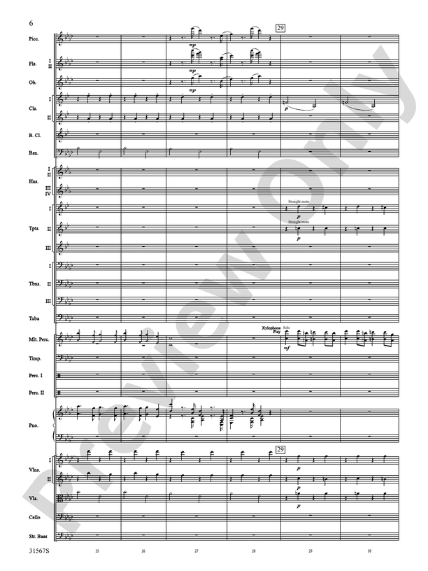 Tahiti Trot - Full Orchestra Conductor Score & Parts (Digital Download)