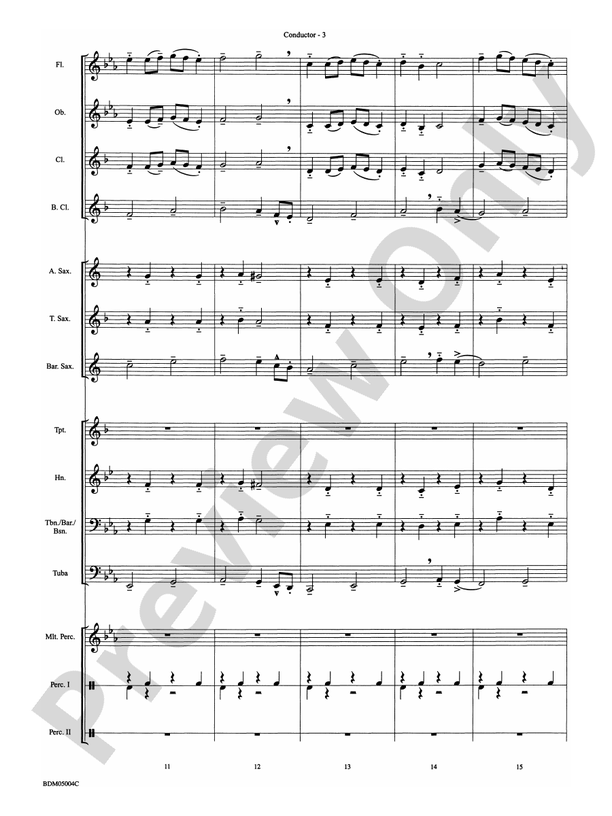 Russian Folk Dance - Concert Band Conductor Score & Parts (Digital Download)