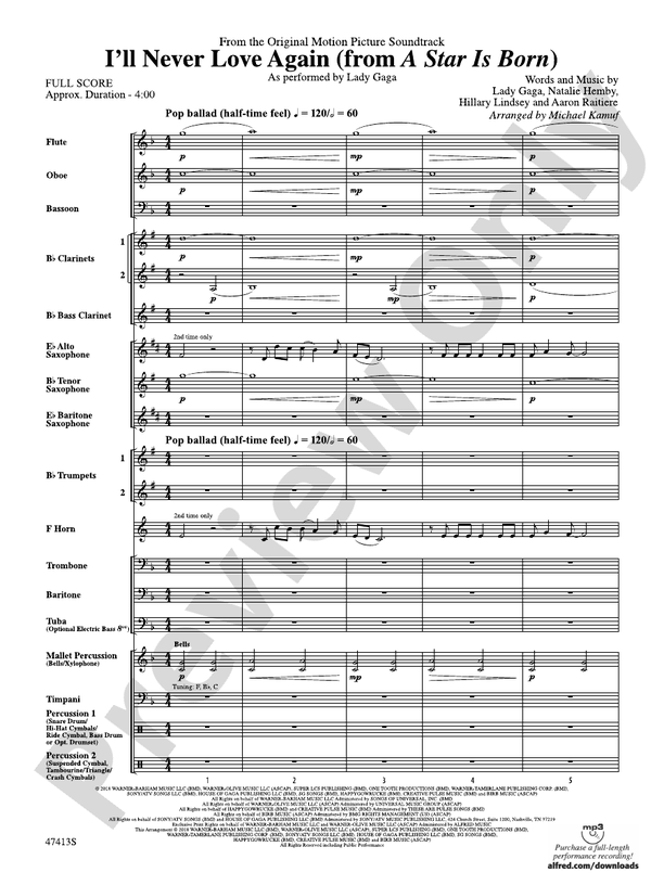 I'm an Old Cowhand (from the Rio Grande) - Concert Band Conductor Score & Parts (Digital Download)