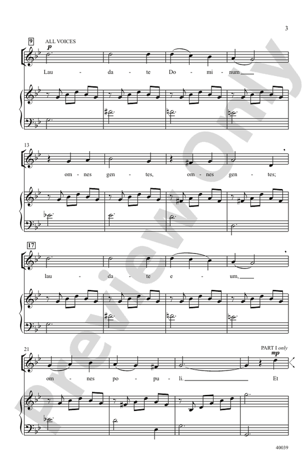 Laudate Dominum – 2-Part Choral Octavo (Digital Download)
