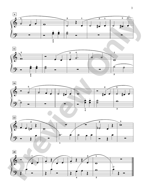 Famous & Fun Favorites, Book 3: 13 Appealing Piano Arrangements - Piano (Digital Download)