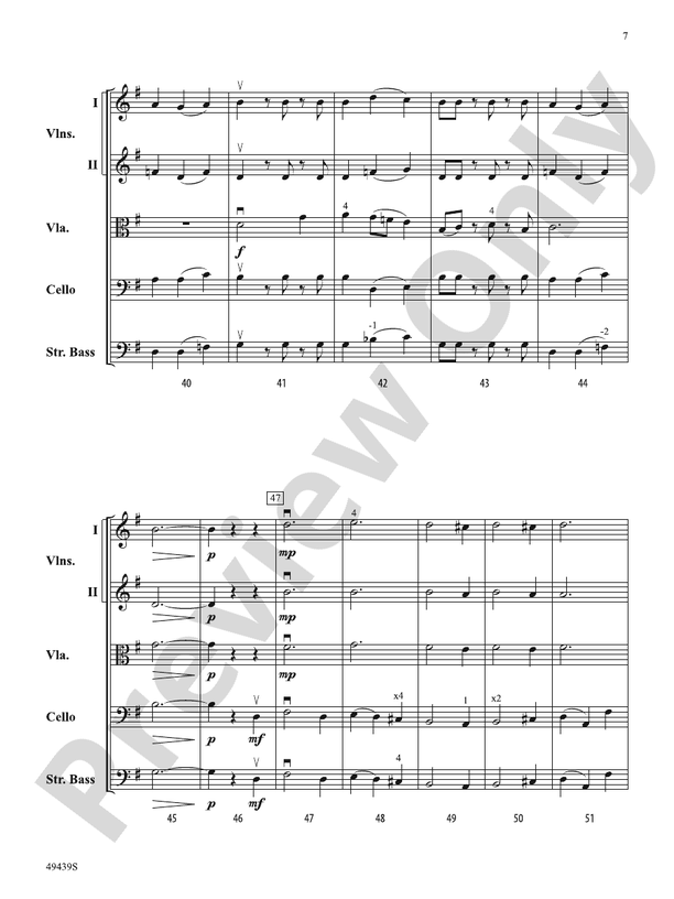Heroes Among Us - String Orchestra Conductor Score & Parts (Digital Download)