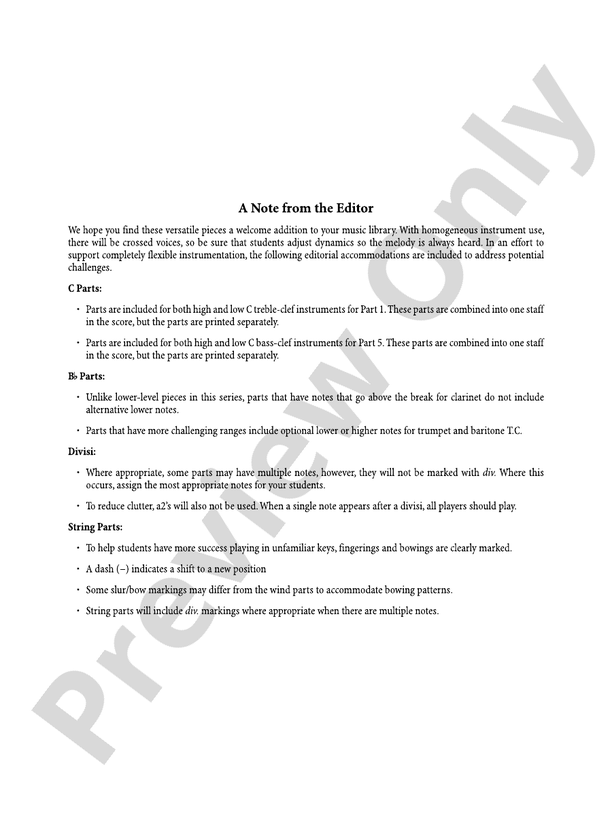 Escape Route (Flexible Arrangement) - Concert Band Conductor Score & Parts (Digital Download)