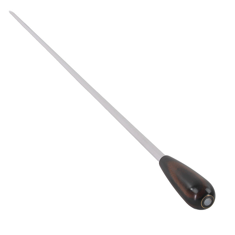 Takt White Conductors Baton with Ebony Handle and Parisian Eye 15"