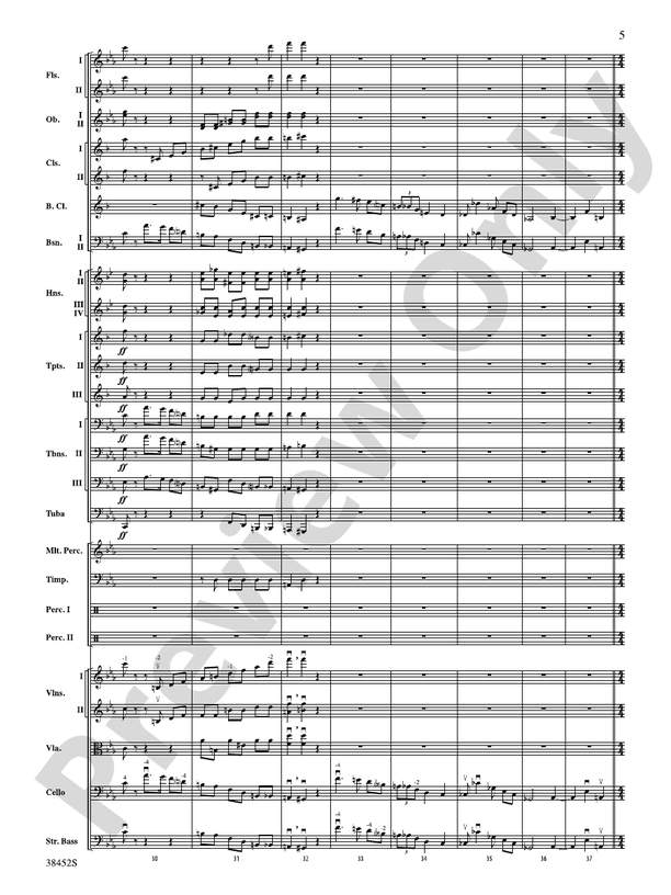 1812 Overture – Full Orchestra Conductor Score & Parts (Digital Download)