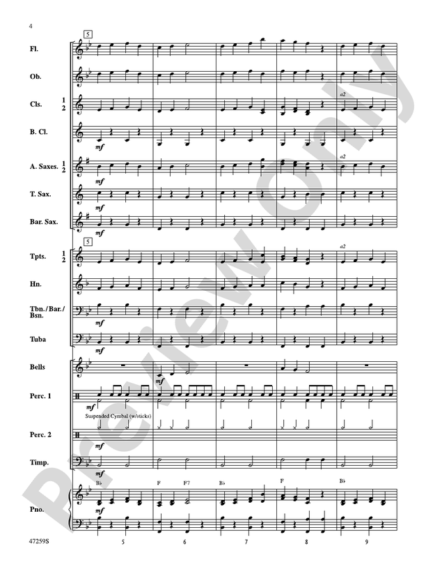 Animal Parade - Concert Band Conductor Score & Parts (Digital Download)